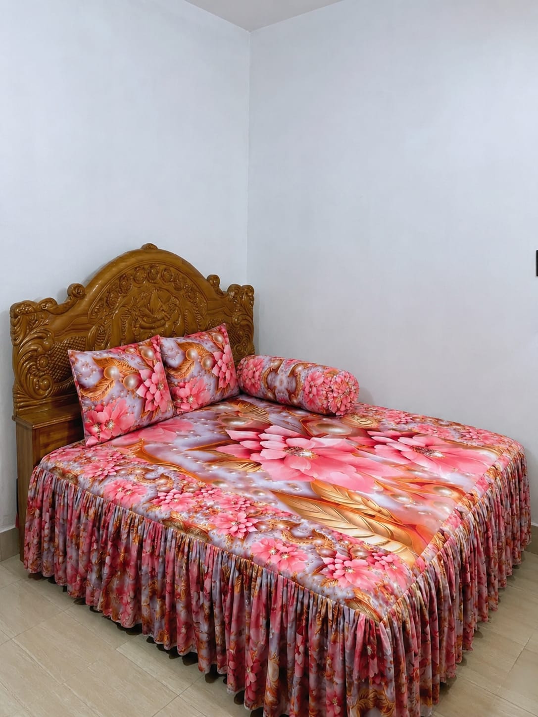 3D প্রিমিয়াম কুচি চাদর