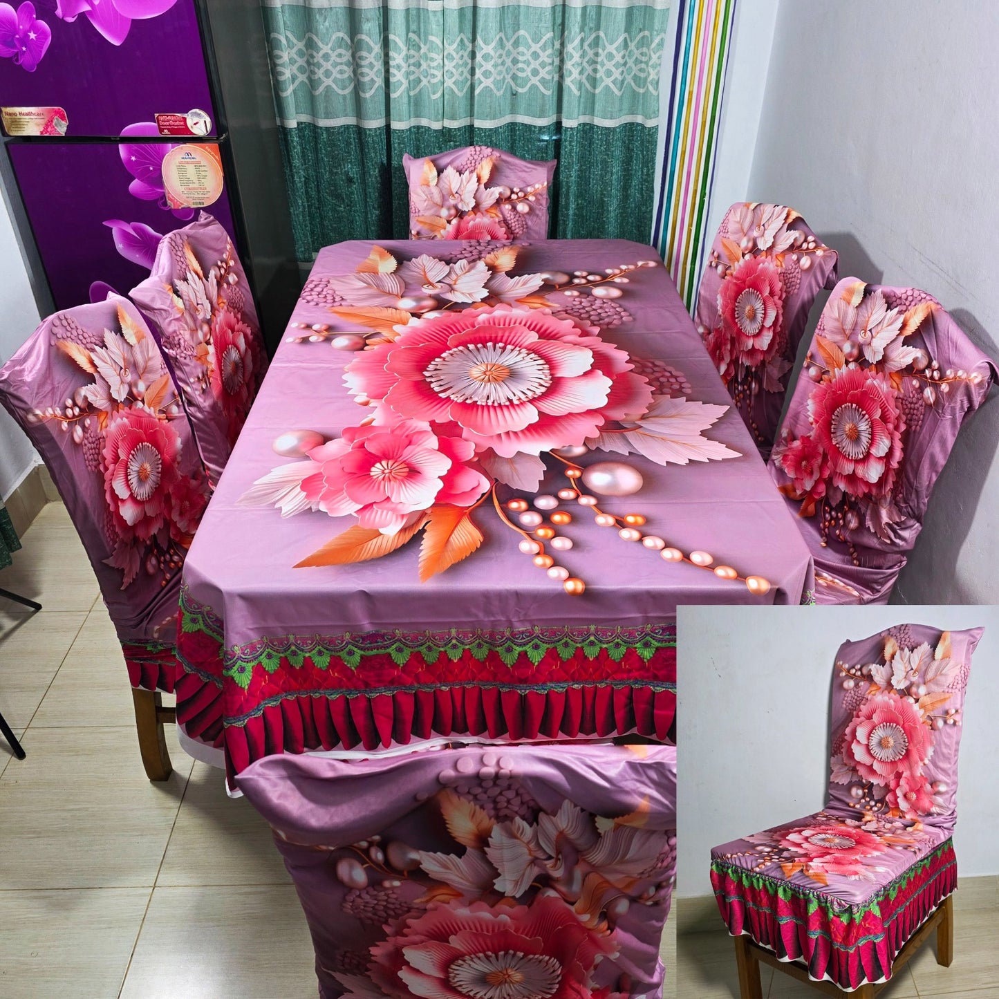 ৩ ডি প্রিমিয়াম কুচি ডাইনিং সেট