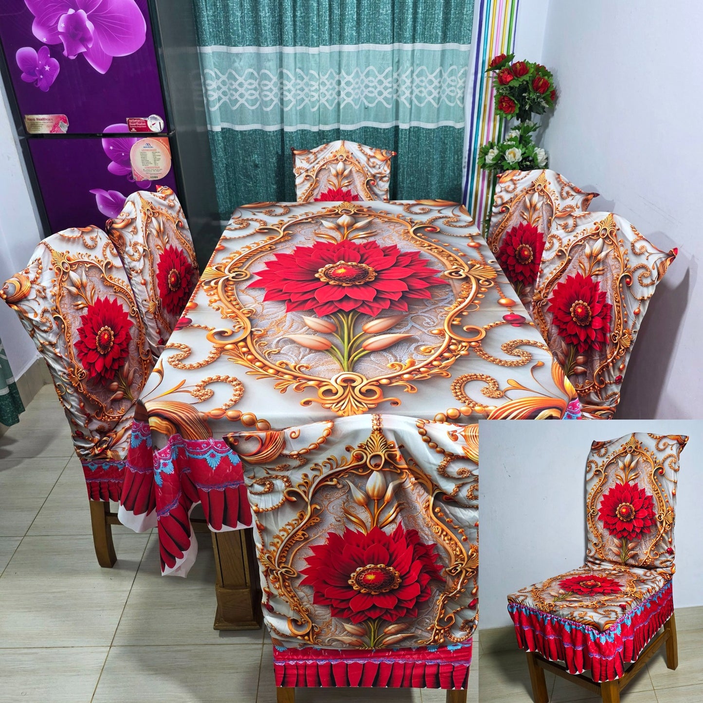 ৩ ডি প্রিমিয়াম কুচি ডাইনিং সেট