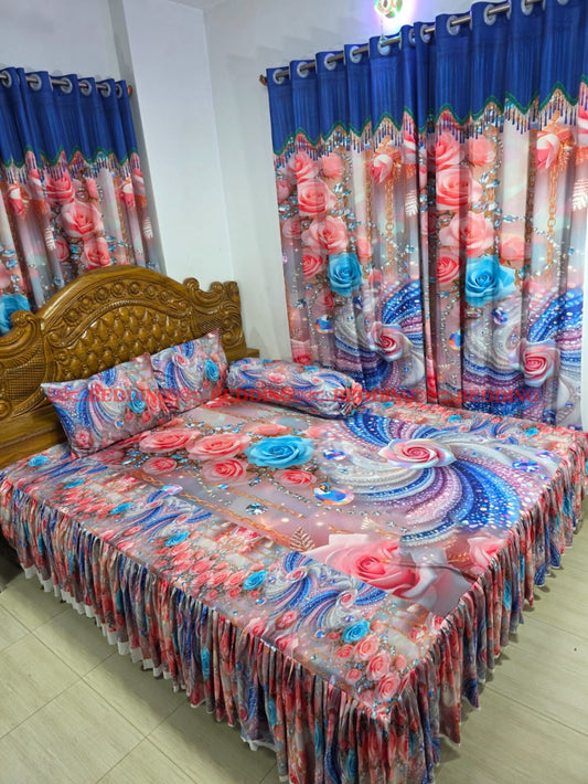 3D প্রিমিয়াম কুচি চাদর