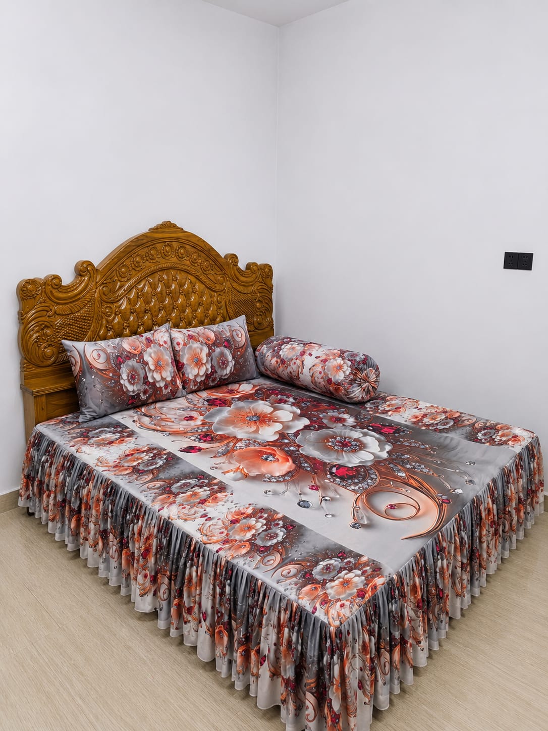 3D প্রিমিয়াম কুচি চাদর