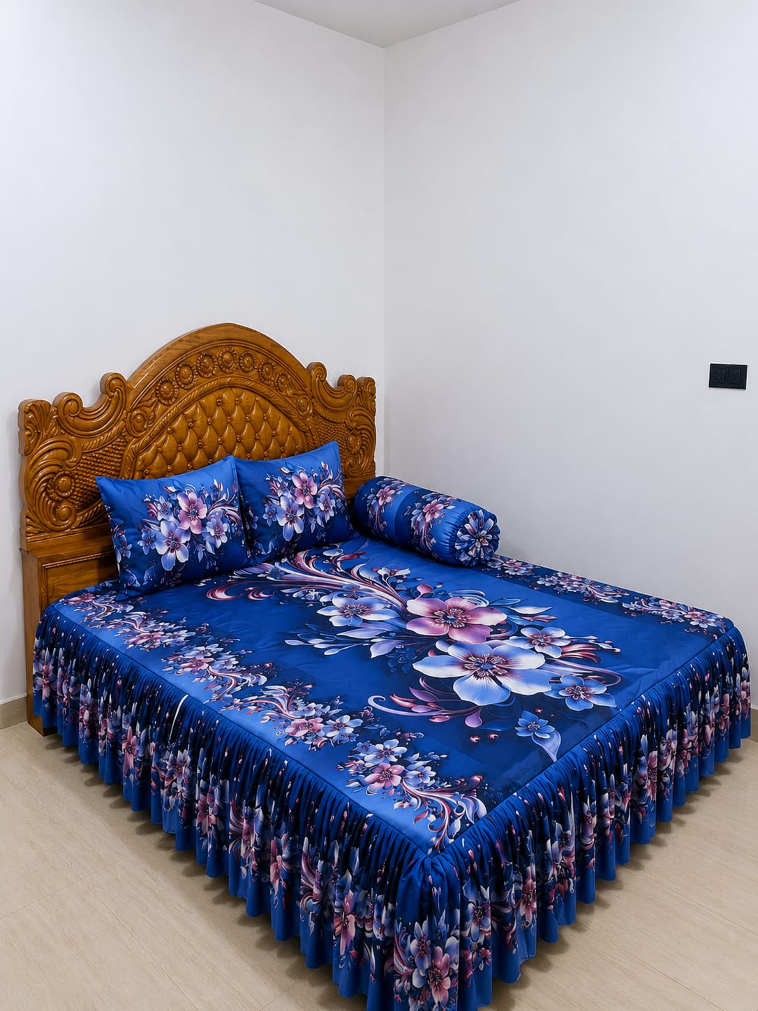 3D প্রিমিয়াম কুচি চাদর
